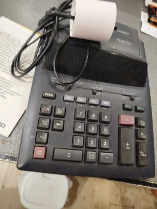 Calculadora Impresora Casio