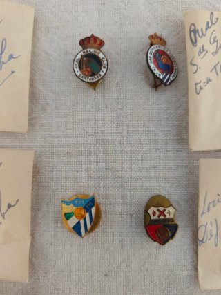 Emblema Vintage Clube de Fut Espanha