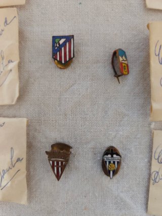 Emblema Vintage Clube de Fut Espanha