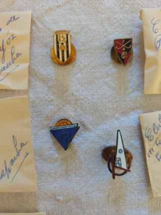 Emblema Vintage Clube de Fut Espanha