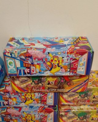 Lotto 10 Scatole Pokémon Center Giapponesi
