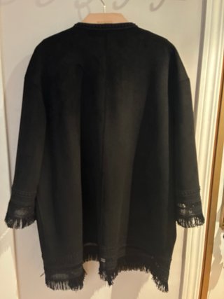 Chaqueta Zara ante y flecos