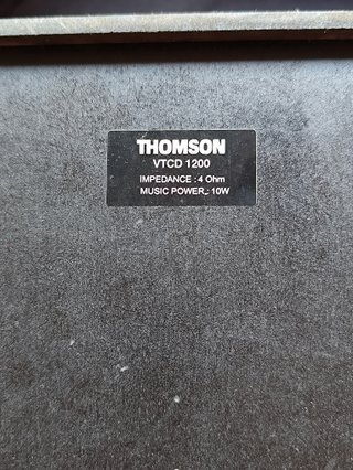 Altavoces Thomson Mini Cadena