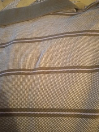 Polo Trussardi Beige Rayas Talla XXL