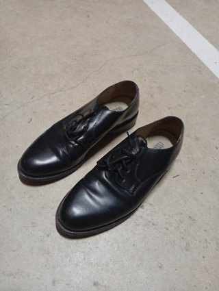 Zapatos militares negros