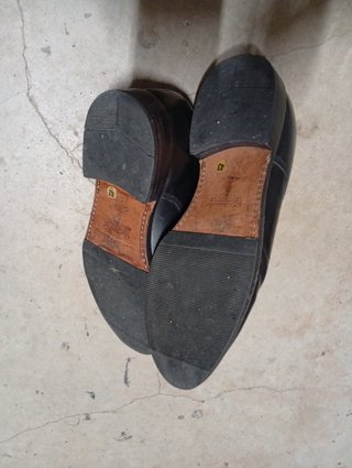 Zapatos militares negros