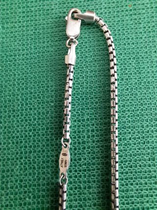 Collana Zancan Uomo Argento 925 Croce