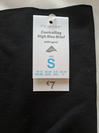 Braga reductora alta Primark Talla S