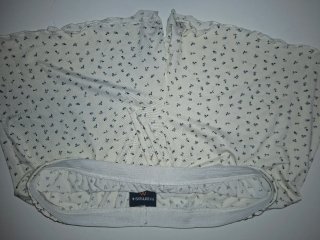 Pantalón corto pijama floral Talla M