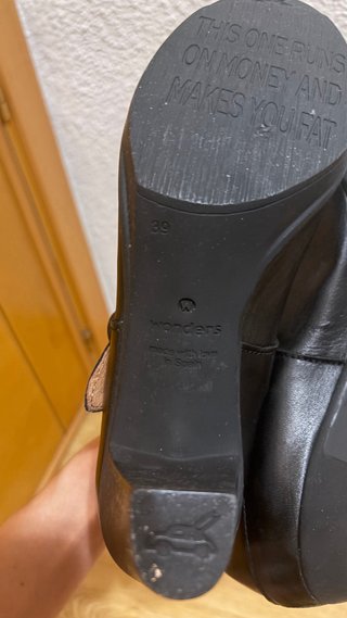 Zapatos Wonders mujer chica 39