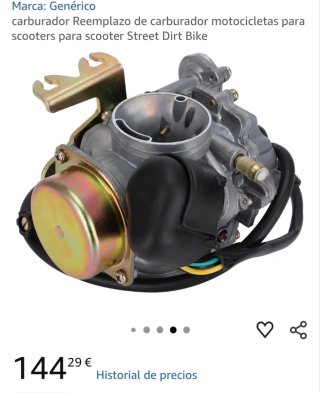 Carburador para Moto