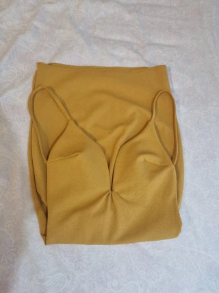 Vestido Mostaza T.S.
