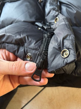 Piumino Burberry Lockwell Nero Taglia XL