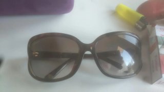 Gafas Gucci Marrones con Funda