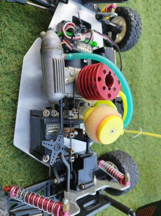 Radiocontrol panda Nitro vintage thunder tiger