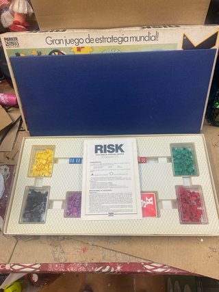 Juego de mesa RISK Parker 1982 Caja Grande