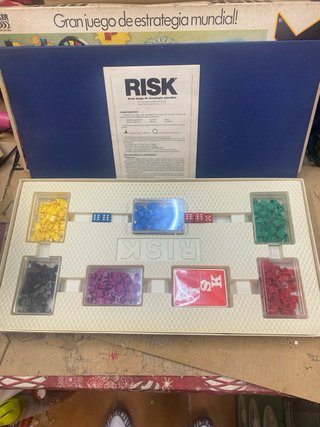 Juego de mesa RISK Parker 1982 Caja Grande