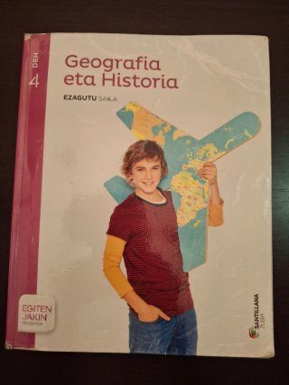 Geografia eta historia, DBH 4 Egiten Jakin proi...