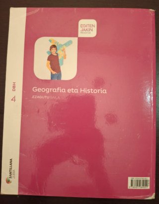 Geografia eta historia, DBH 4 Egiten Jakin proi...