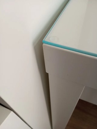 Mesa Tocador /Recibidor Malm Ikea Blanco