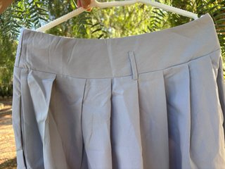 Falda azul marino talla M