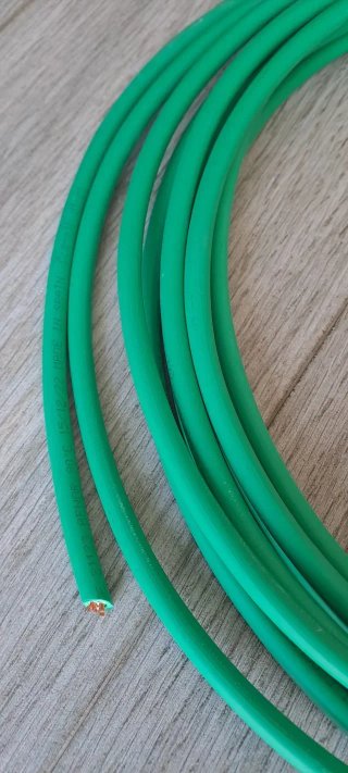 Cable Eléctrico Verde RZ1-K Libre Halógenos