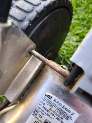 Cortacésped motor Honda 190cc Inox