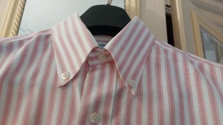 Camisa Brooks Brothers Talla S Rayas Rosa