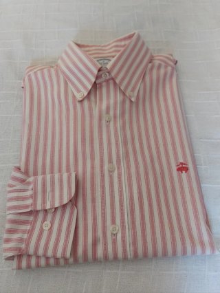 Camisa Brooks Brothers Talla S Rayas Rosa