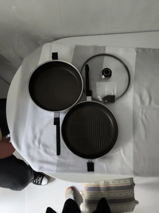 Sartén para tortilla con tapa