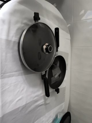 Sartén para tortilla con tapa