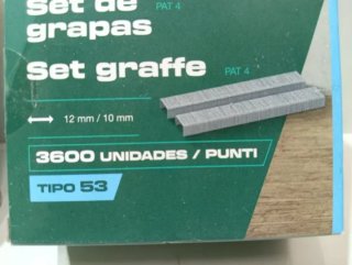 Grapas PARKSIDE Tipo 53 (7200 uds)