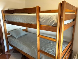 Litera madera maciza 2 camas