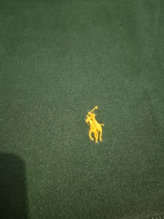 Polo Ralph Lauren Rugby Talla 3XB Verde Naranja
