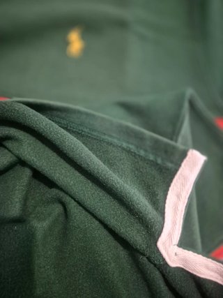 Polo Ralph Lauren Rugby Talla 3XB Verde Naranja