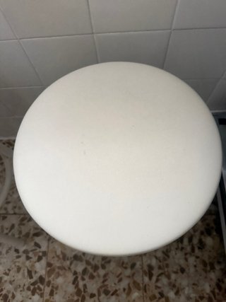 Taburetes de cocina blancos (2 unidades)