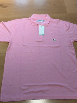 Polo Lacoste Rosa Talla S nuevo con etiquetas