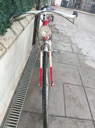 Bicicleta Torrot Clásica Roja y Blanca