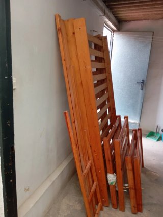 Cama Litera Madera Marrón