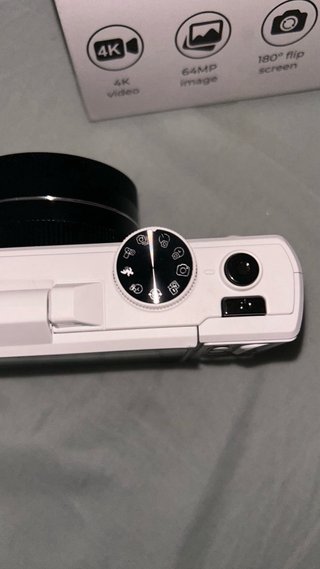 Cámara Digital Prixton 4K Ultra HD Blanca