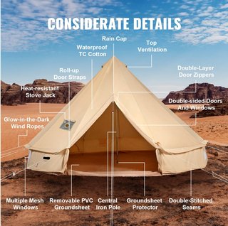 Tenda Sino 6m Lona Algodão