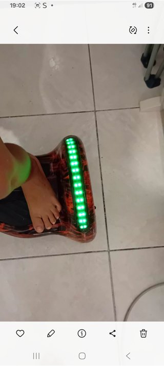 Hoverboad Todoterreno 10-Luces LED