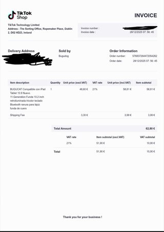 iPad 11 (A16) 128GB + Teclado + Raton + Funda Magn