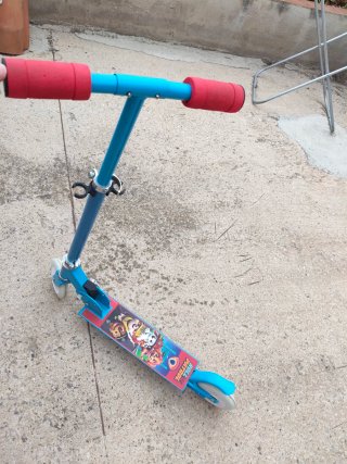 Patinete infantil azul Paw Patrol