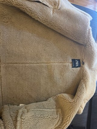 Chaqueta de aviador marrón con forro