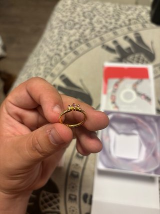 Anillo Pandora Corona Princesa Talla 54
