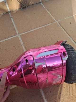 Hoverboard Rosa Brillante Usado tiene llave