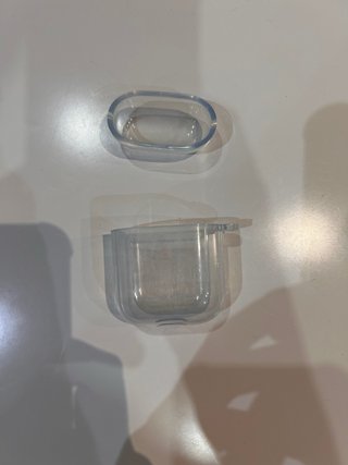 Funda transparente AirPods 1ª y 2ª generación