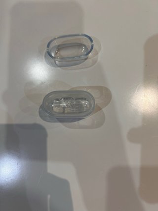 Funda transparente AirPods 1ª y 2ª generación