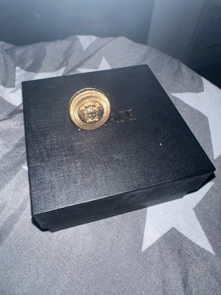 Anillo Versace Medusa Dorado